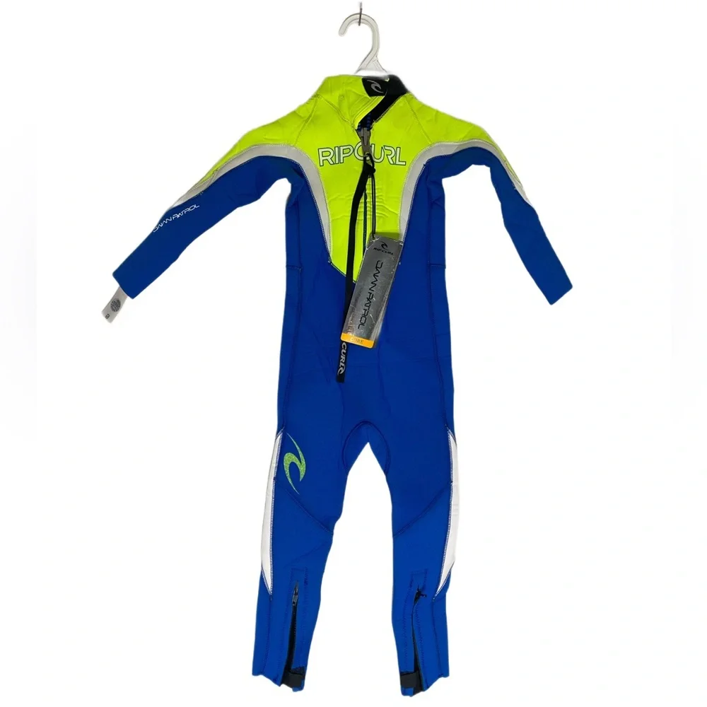 NWT Rip Curl Dawn Patrol Core‎ Full Length Wetsuit Kids Child Sz 6 NEW Rt $190